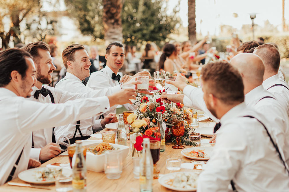 groom and groomsmen