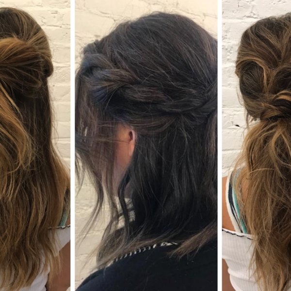 3 Easy DIY Wedding Day Hair Ideas