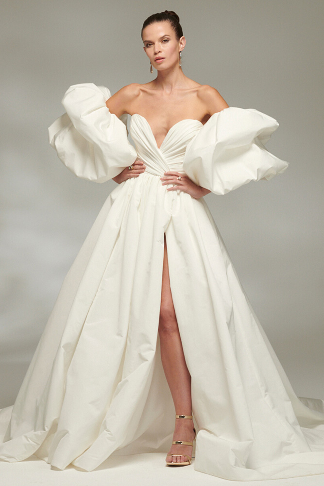 lazaro wedding gown