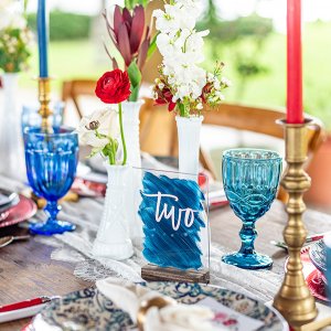 Patriotic wedding inspiration shoot