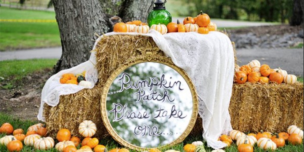 pumpkin wedding decorations