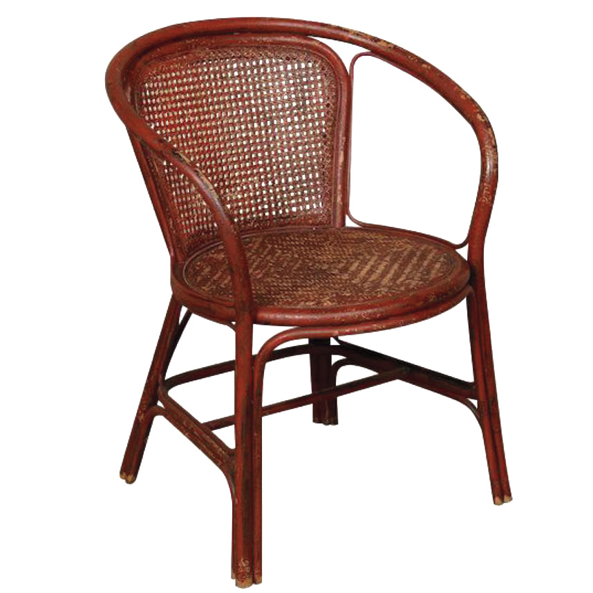 rattan armchair