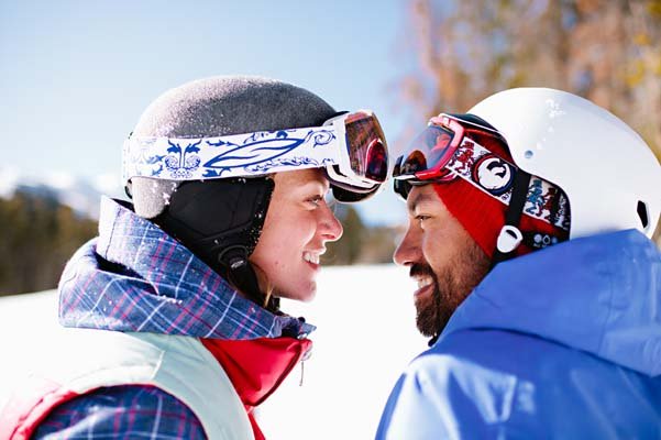 snowboarding engagement photos