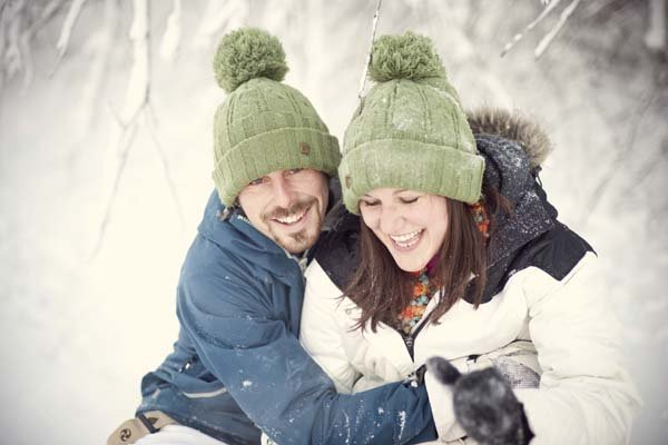 snowboarding engagement photos