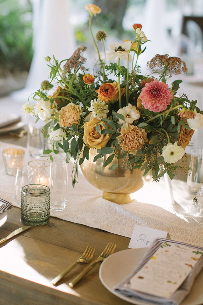 summer wedding centerpieces