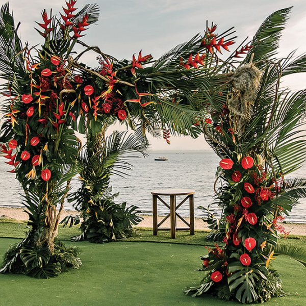 tropical wedding 