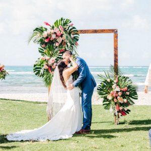 outdoor wedding ceremony